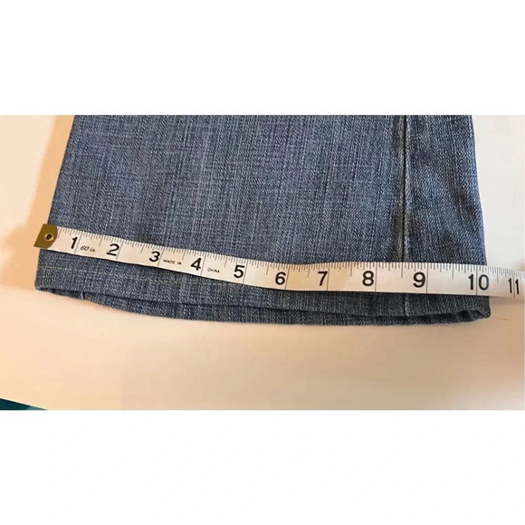 Vintage Joe's Jeans Low Rise Flare Distressed Star Dust Super Women’s 27 Jeans - Picture 10 of 14